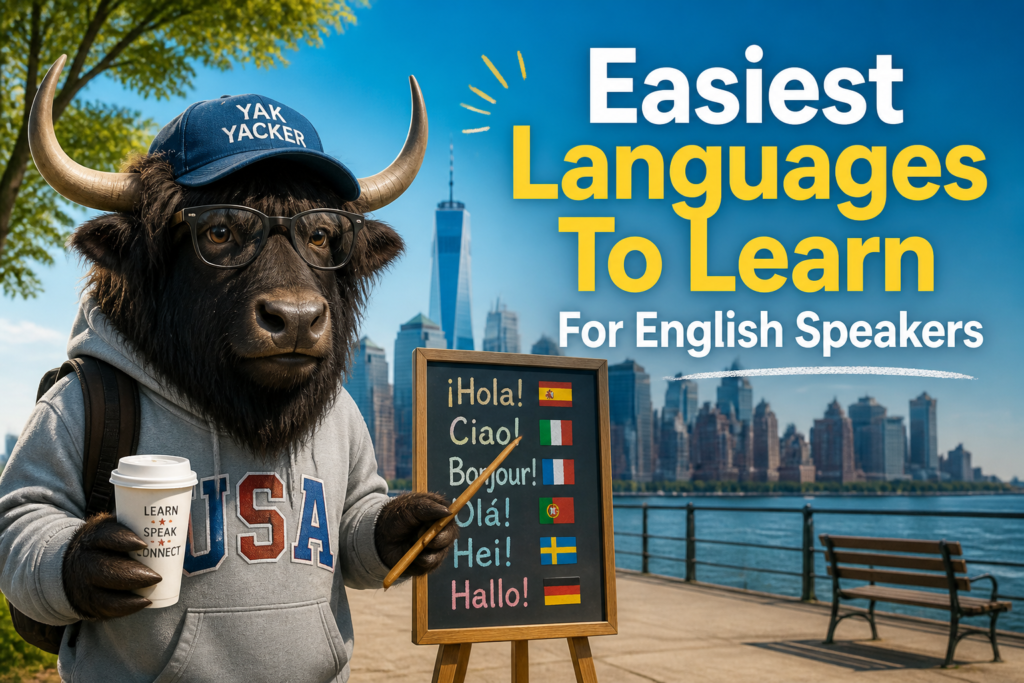 Easiest languages to learn for English speakers