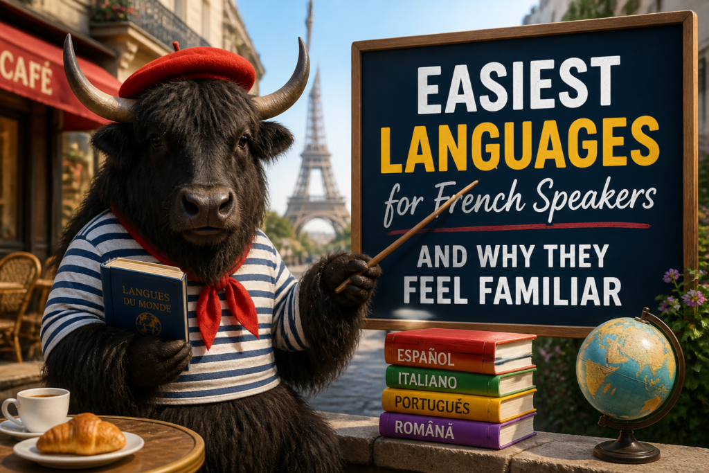 Easiest languages for French speakers