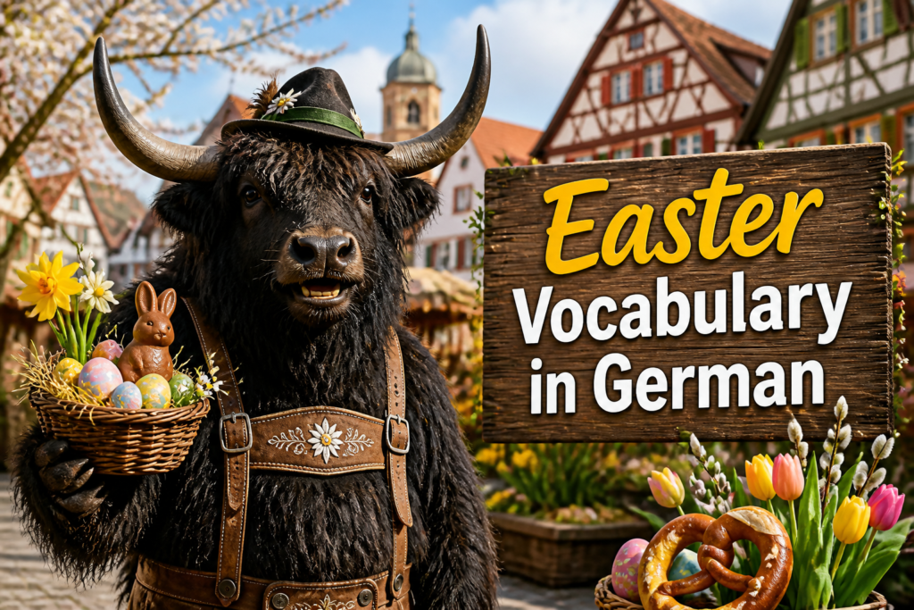 German Easter vocabulary words