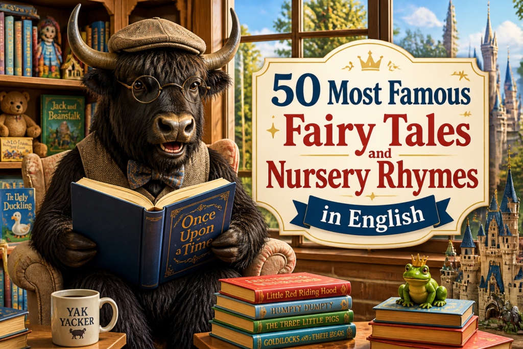 Fairy tales and nursery rhymes in English