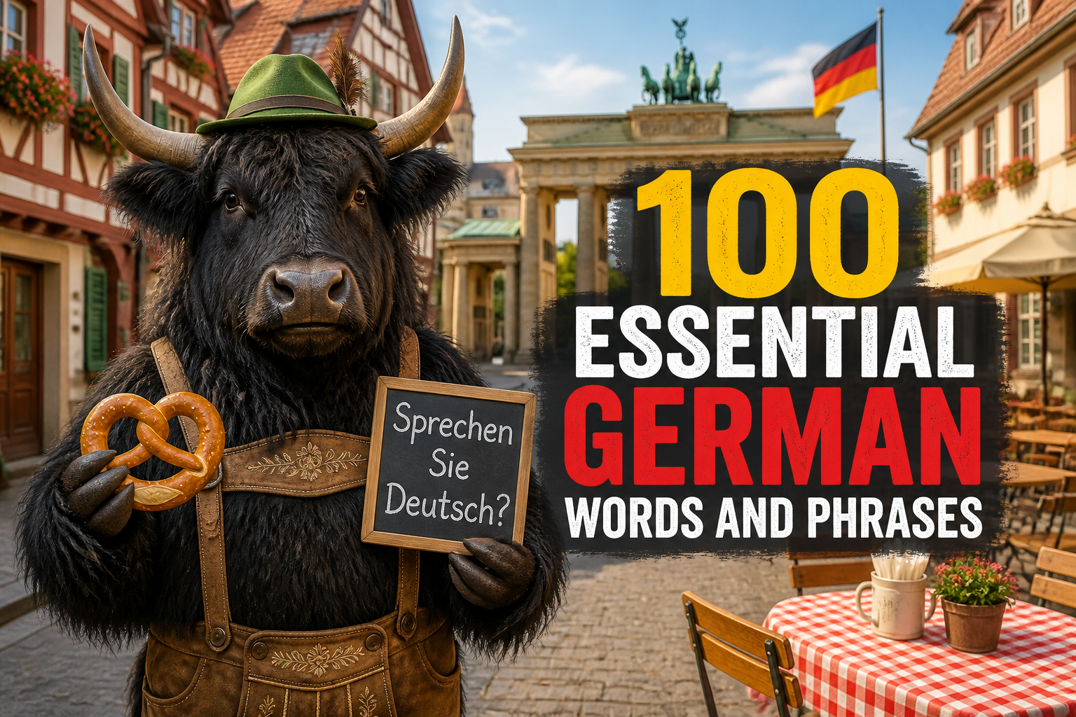 100 Essential German Words and Phrases
