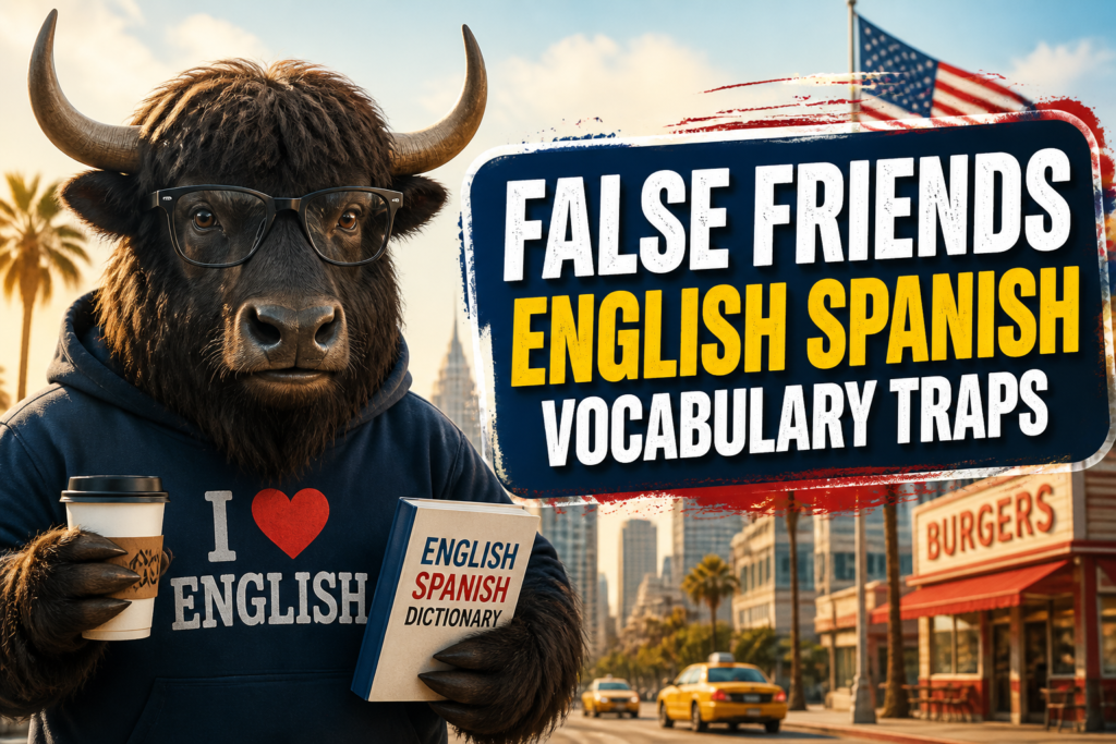 False friends in English and Spanish