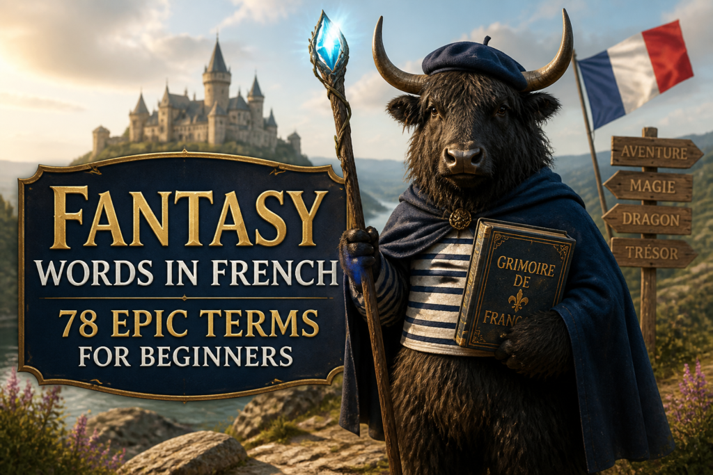 Fantasy and adventure in French