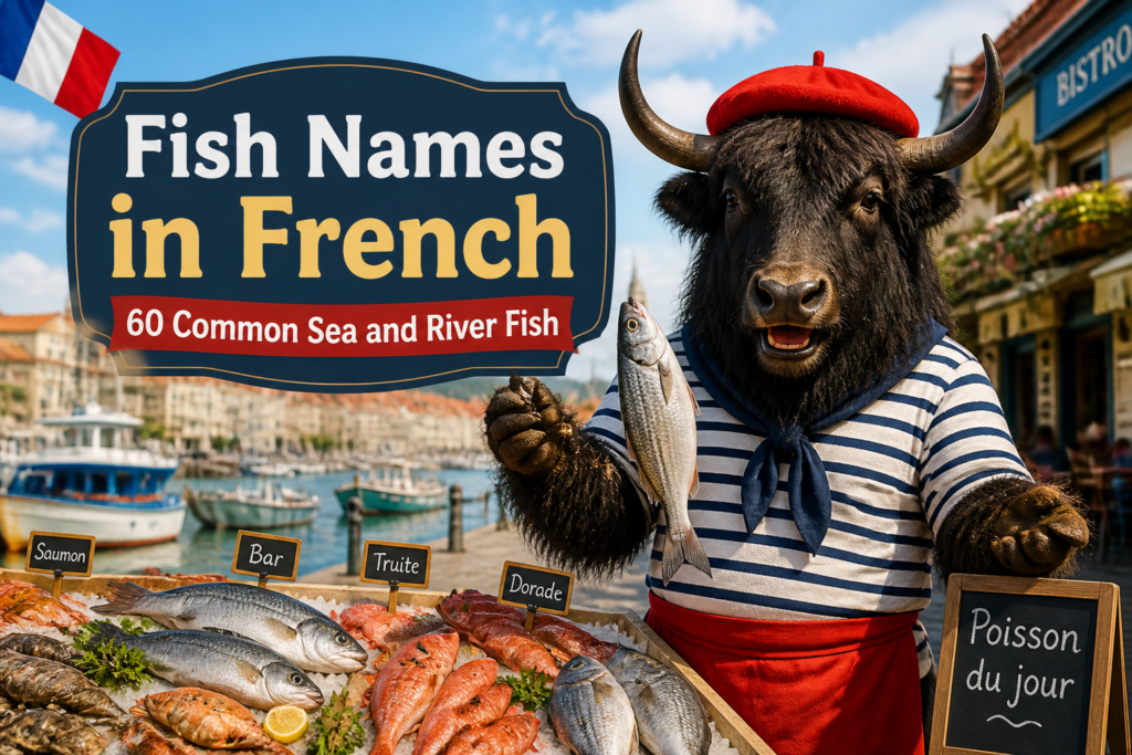 Fish names in French