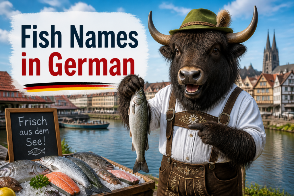 German fish names vocabulary