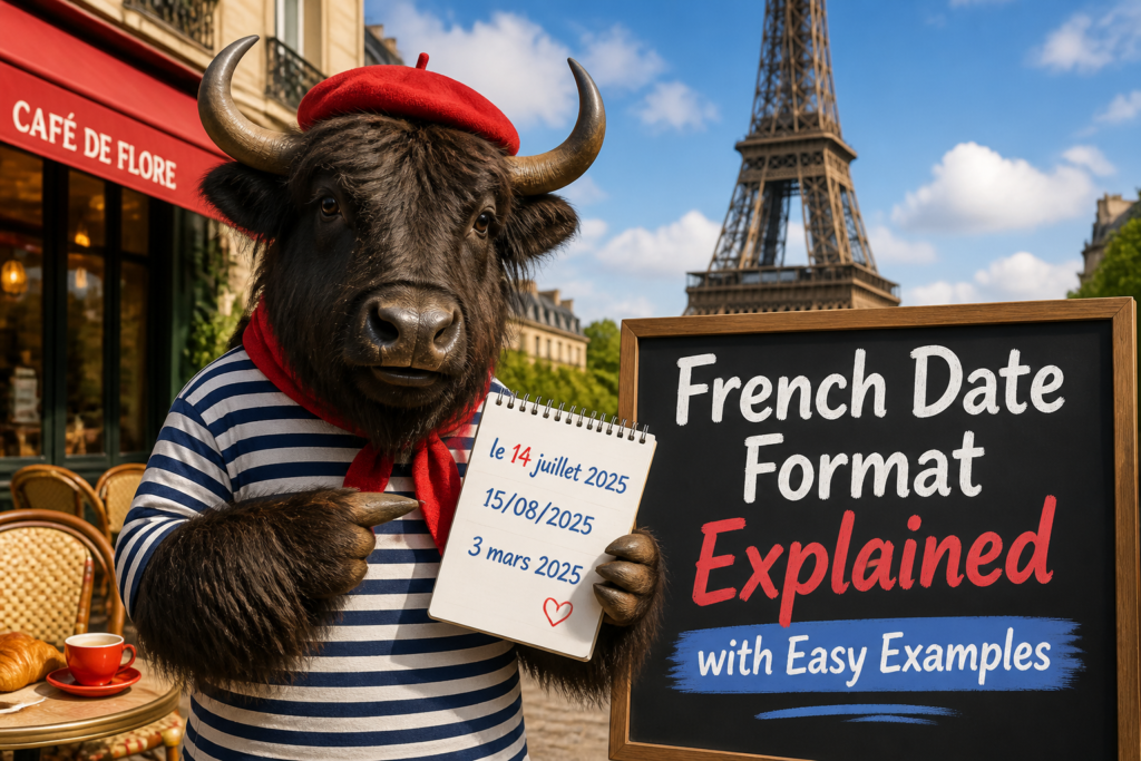 French date format examples