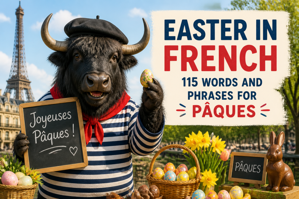 French Easter vocabulary