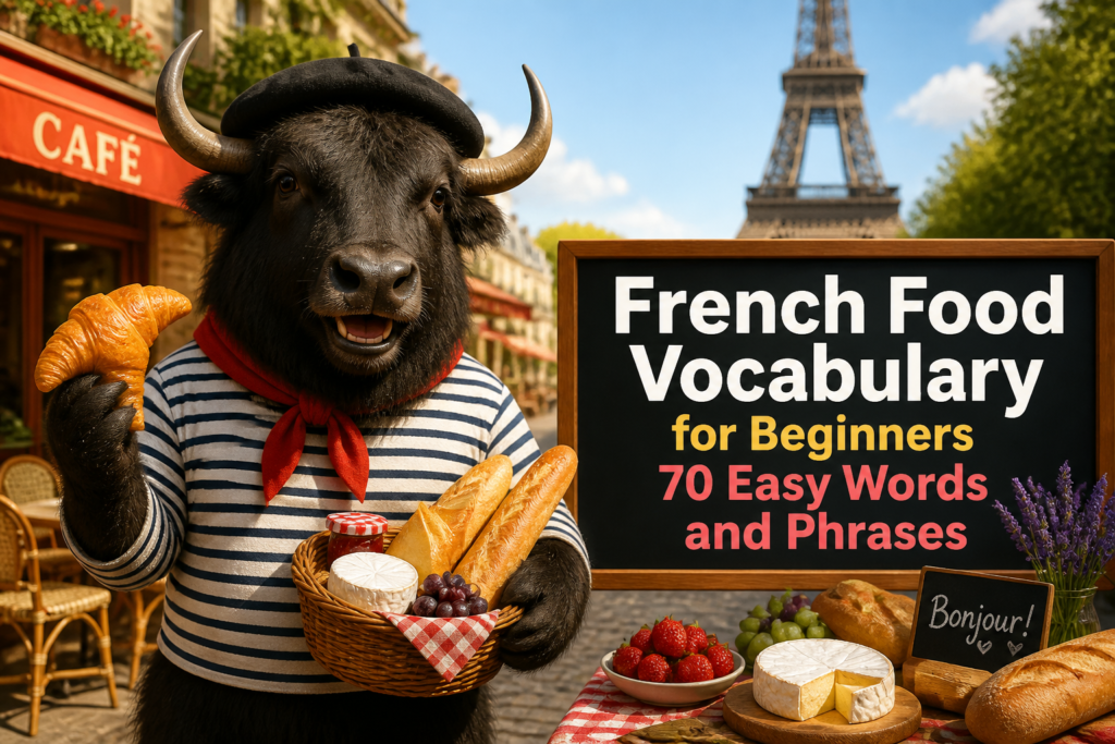 French food vocabulary for beginners
