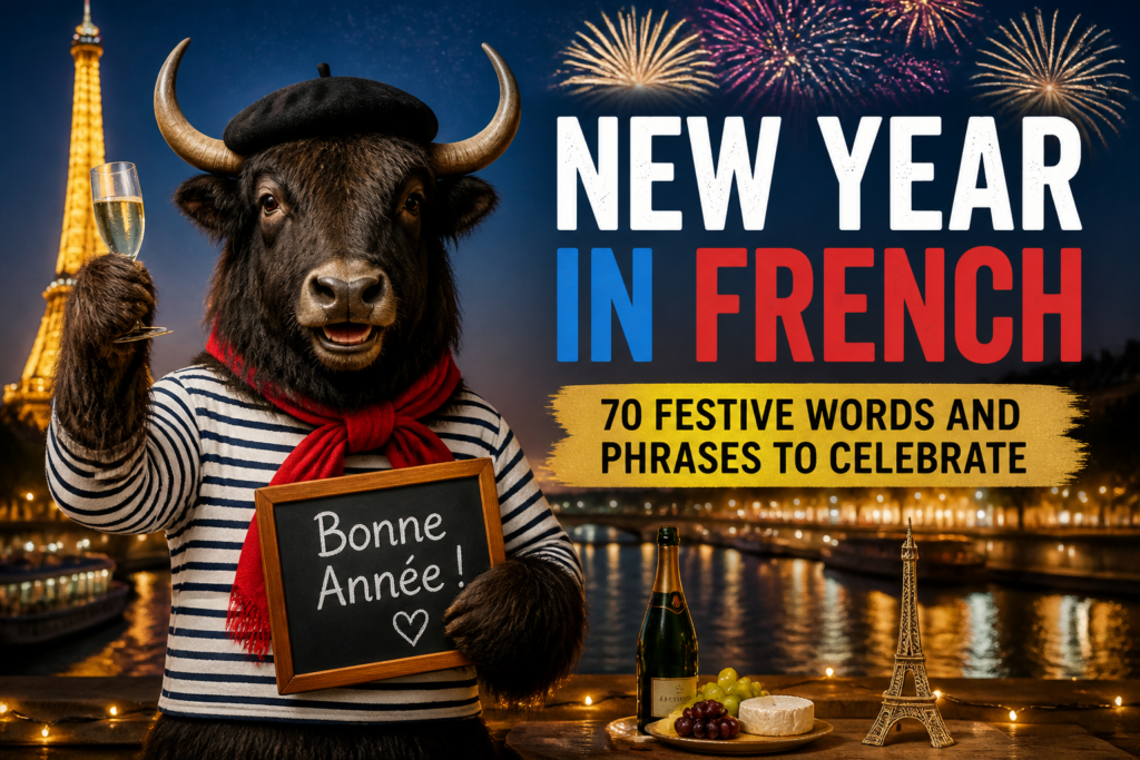 French New Year vocabulary