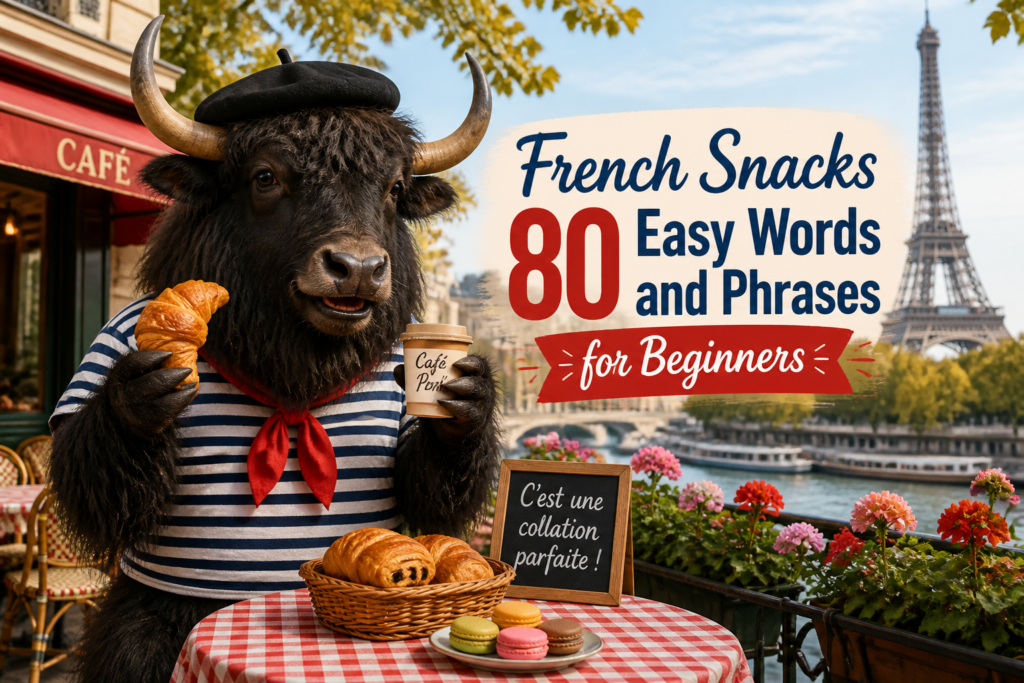 French snacks vocabulary