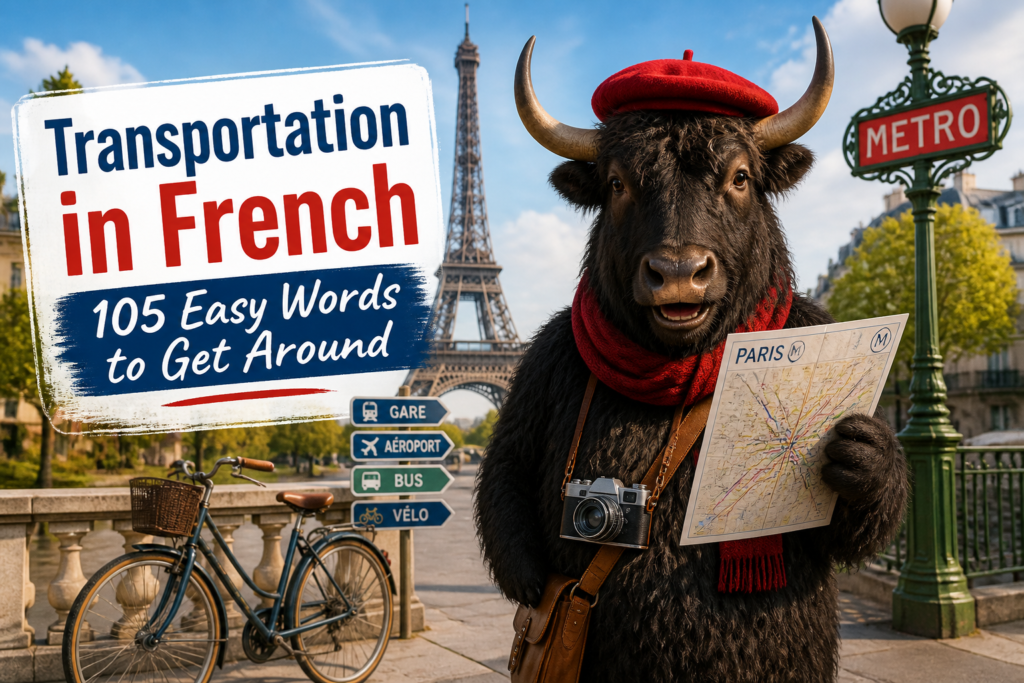 French transportation vocabulary