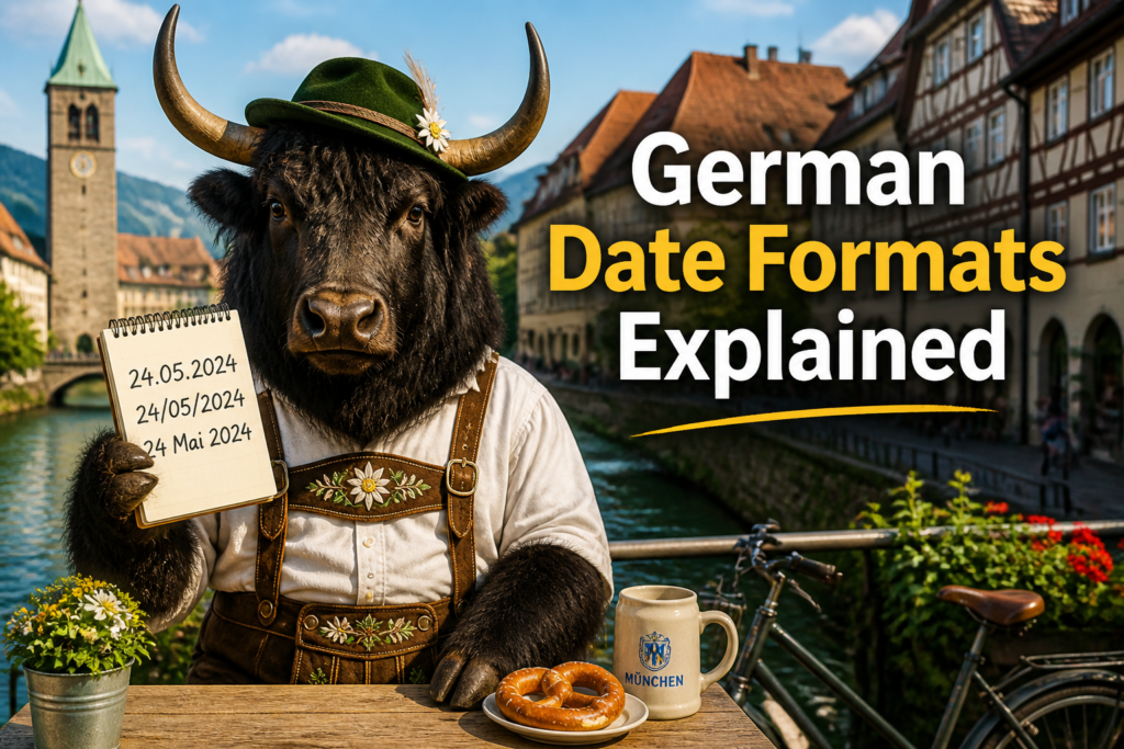 German date format examples