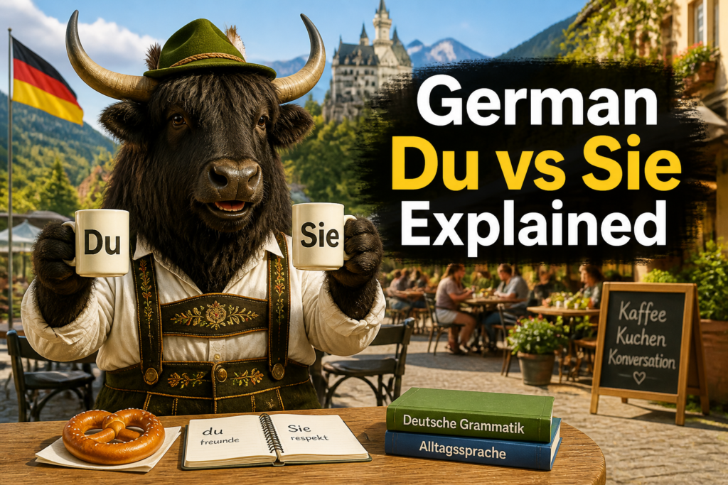 German du and Sie usage guide