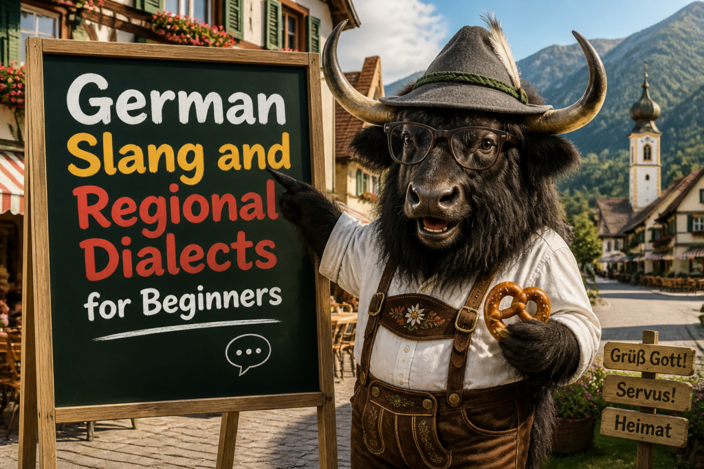 German slang and dialect vocabulary