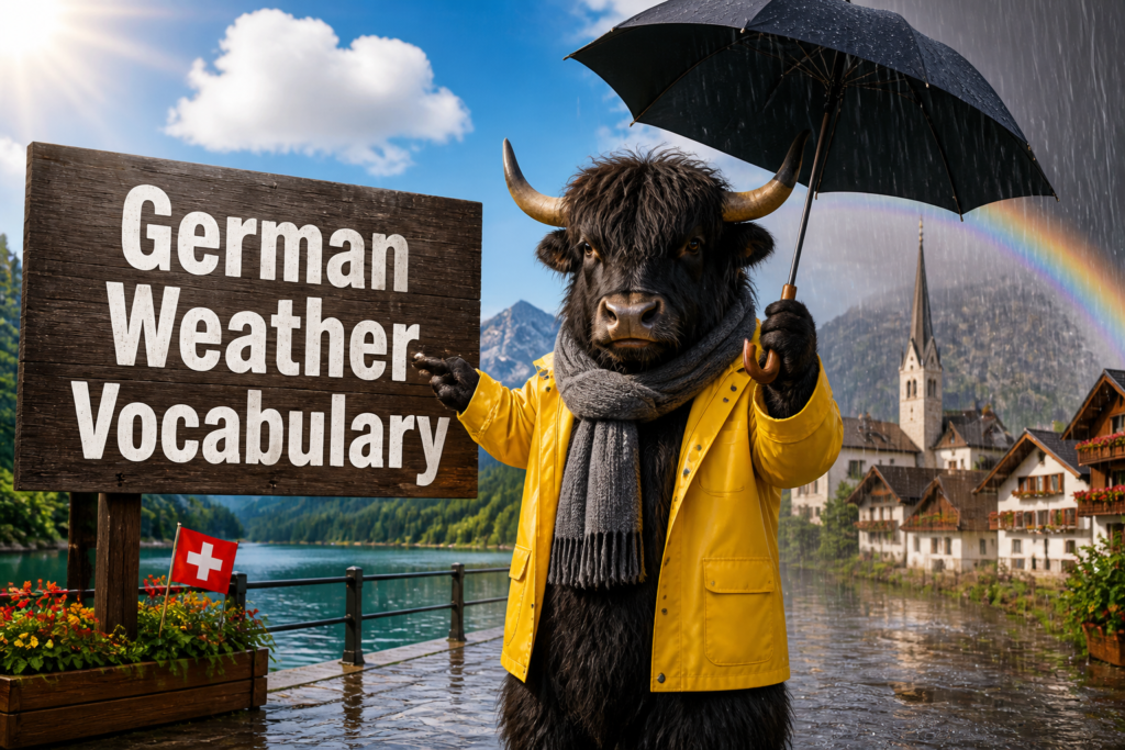 German weather vocabulary words