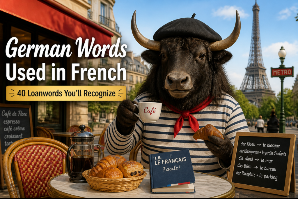 German loanwords in French