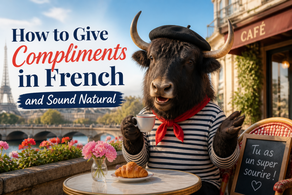 How to give compliments in French