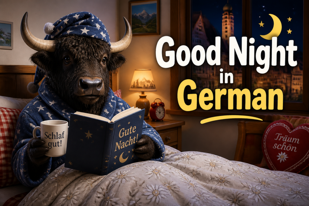German good night phrases