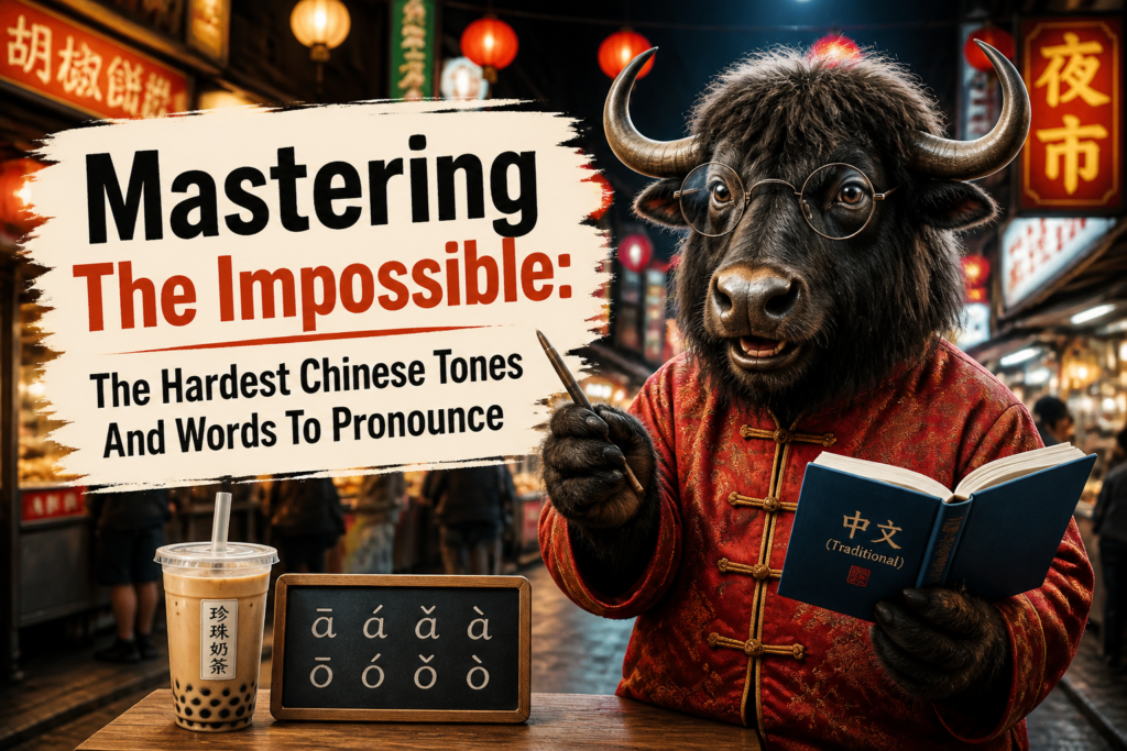 Hardest Chinese tones and words to pronounce