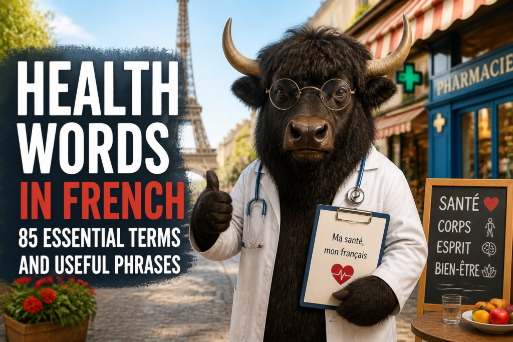 French health vocabulary