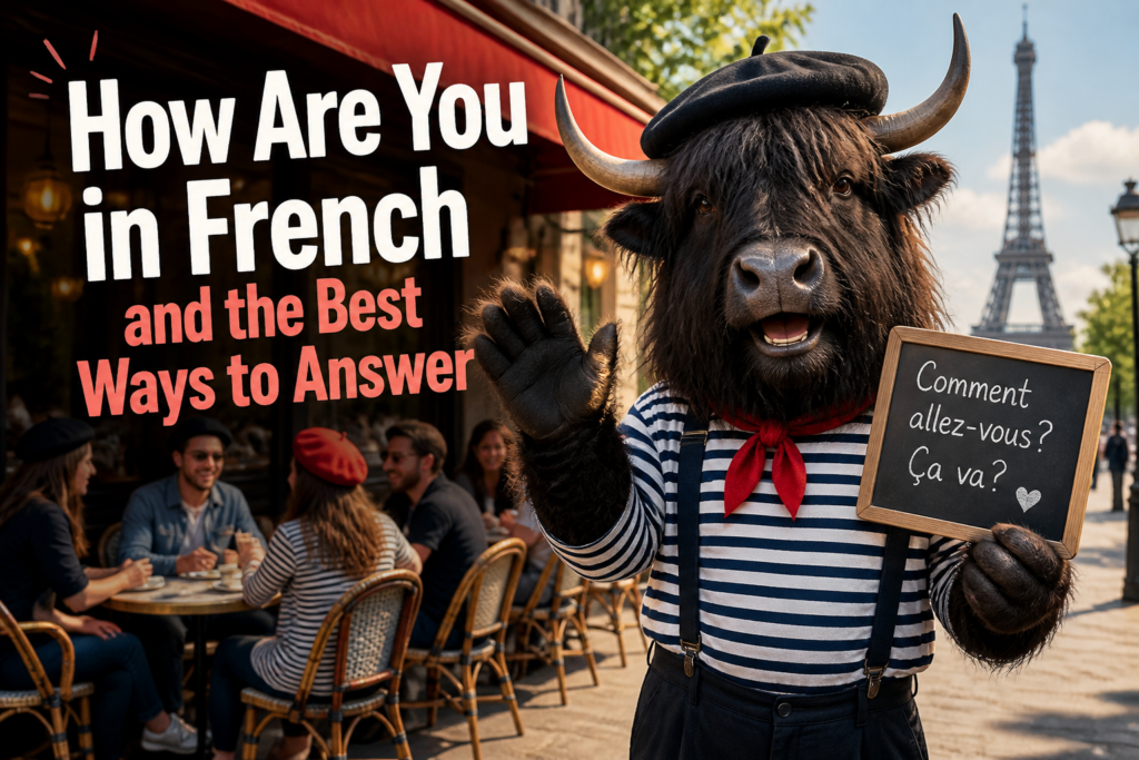 How are you in French phrases