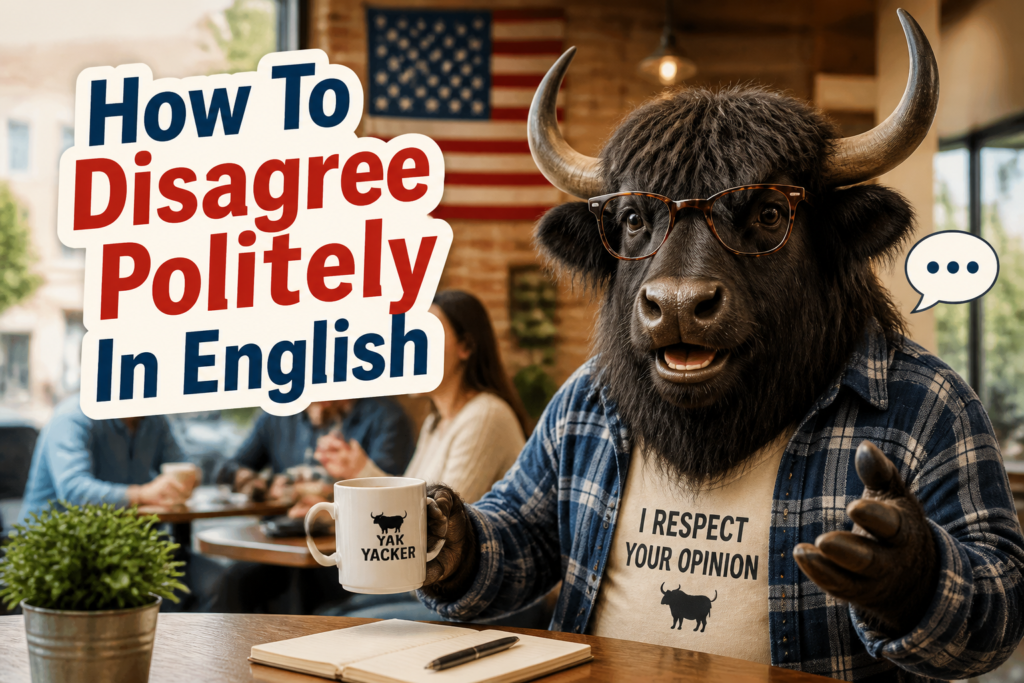 How to disagree politely in English