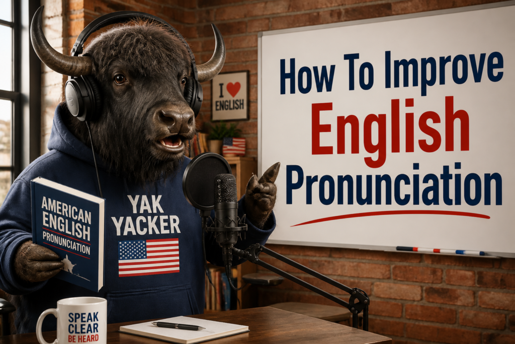 How to improve English pronunciation