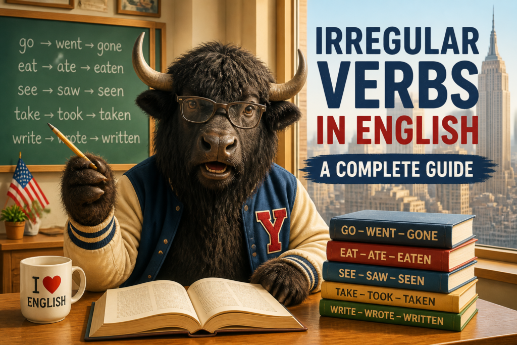 Irregular verbs in English
