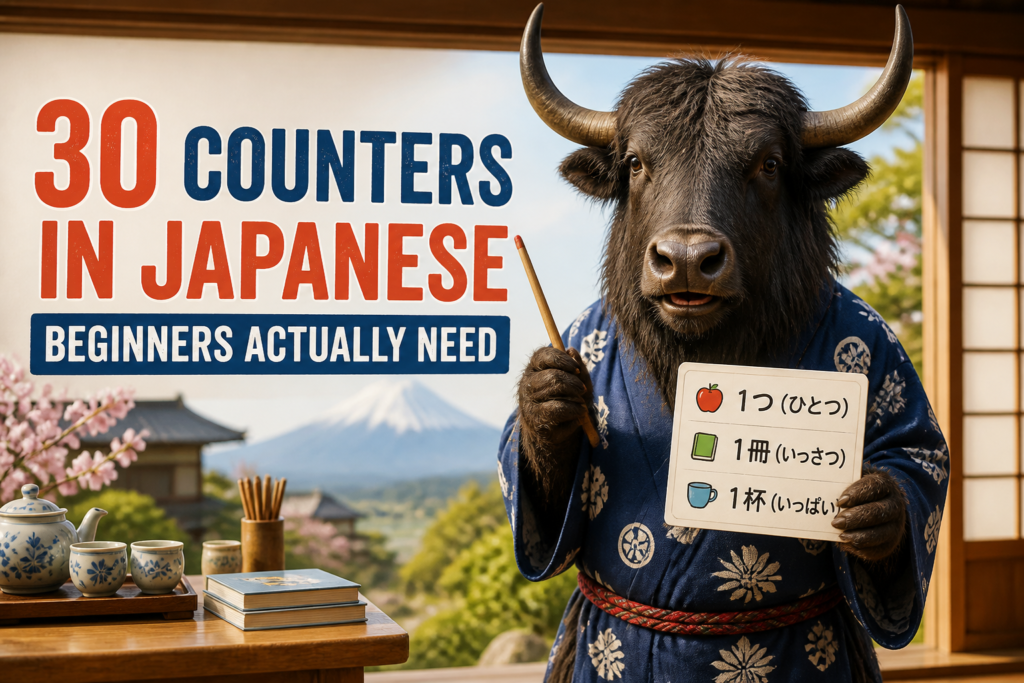 Japanese counters chart