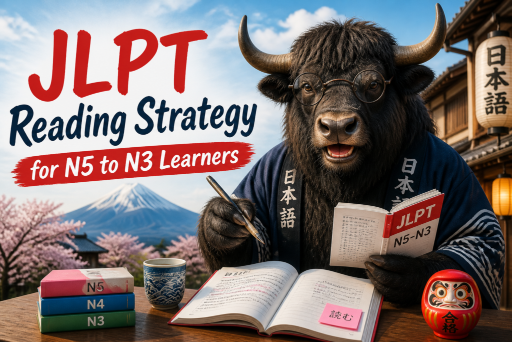 JLPT reading strategy notes