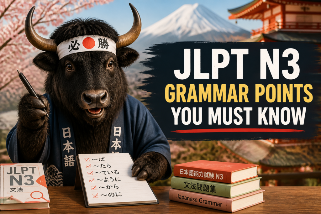 JLPT N3 grammar checklist