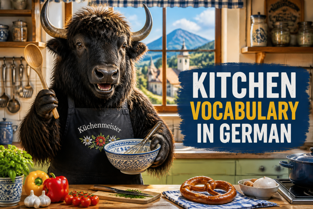 German kitchen vocabulary