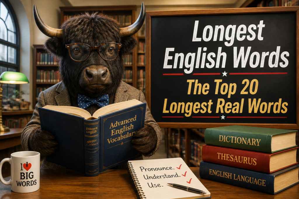 Longest English words list