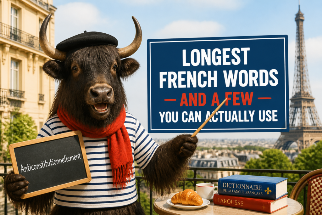 Longest French words explained