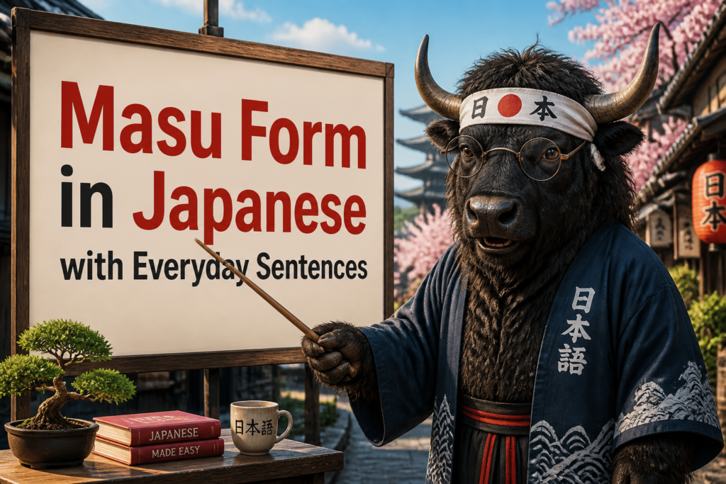 Japanese masu form chart