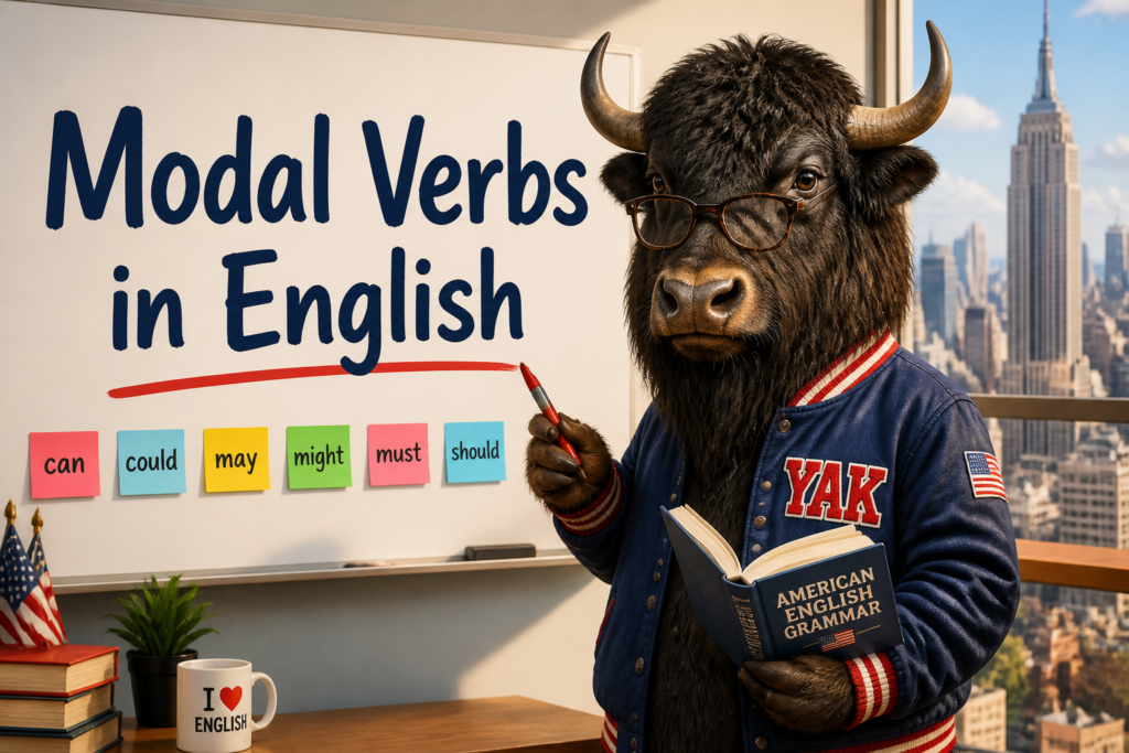 Modal verbs in English grammar