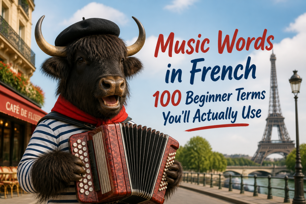 French music vocabulary list
