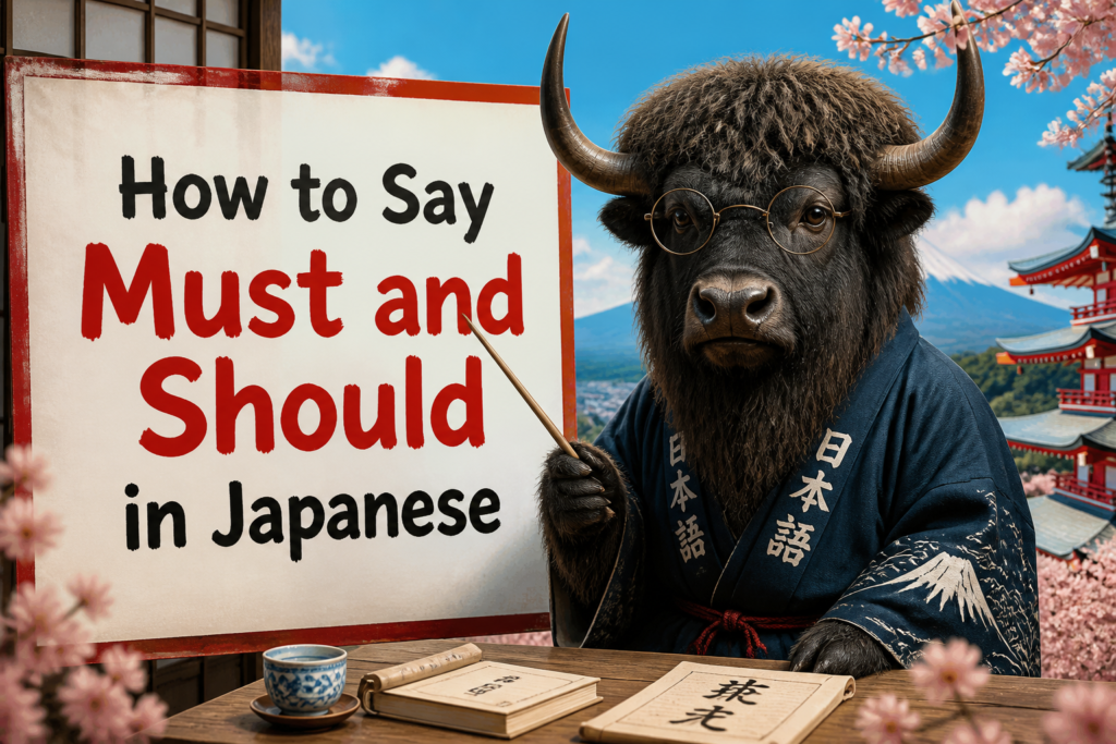 Japanese obligation phrases chart