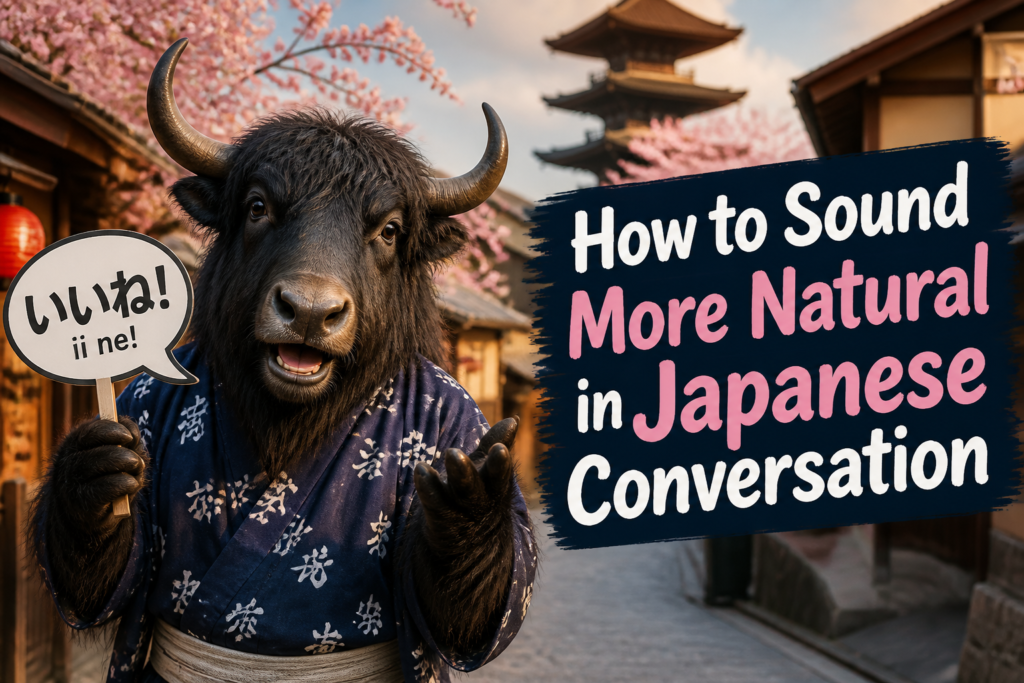 Natural Japanese conversation examples
