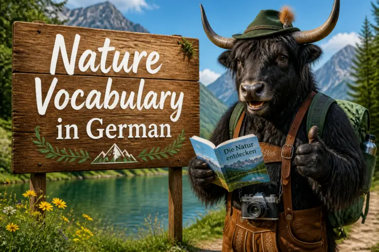 German nature vocabulary