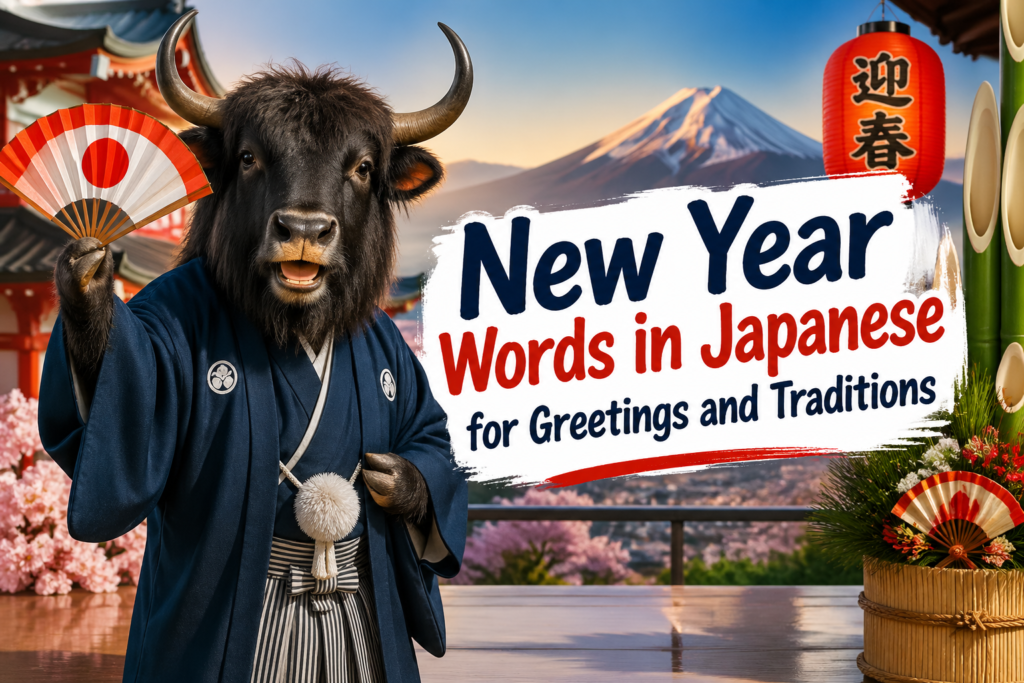 Japanese New Year vocabulary