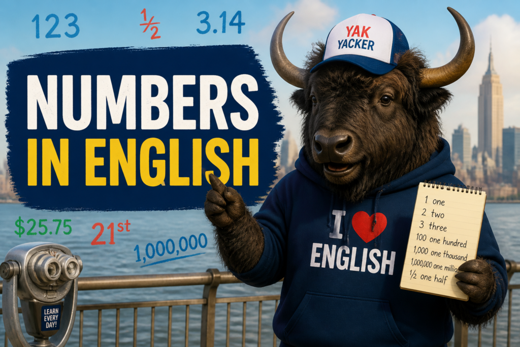 Numbers in English guide