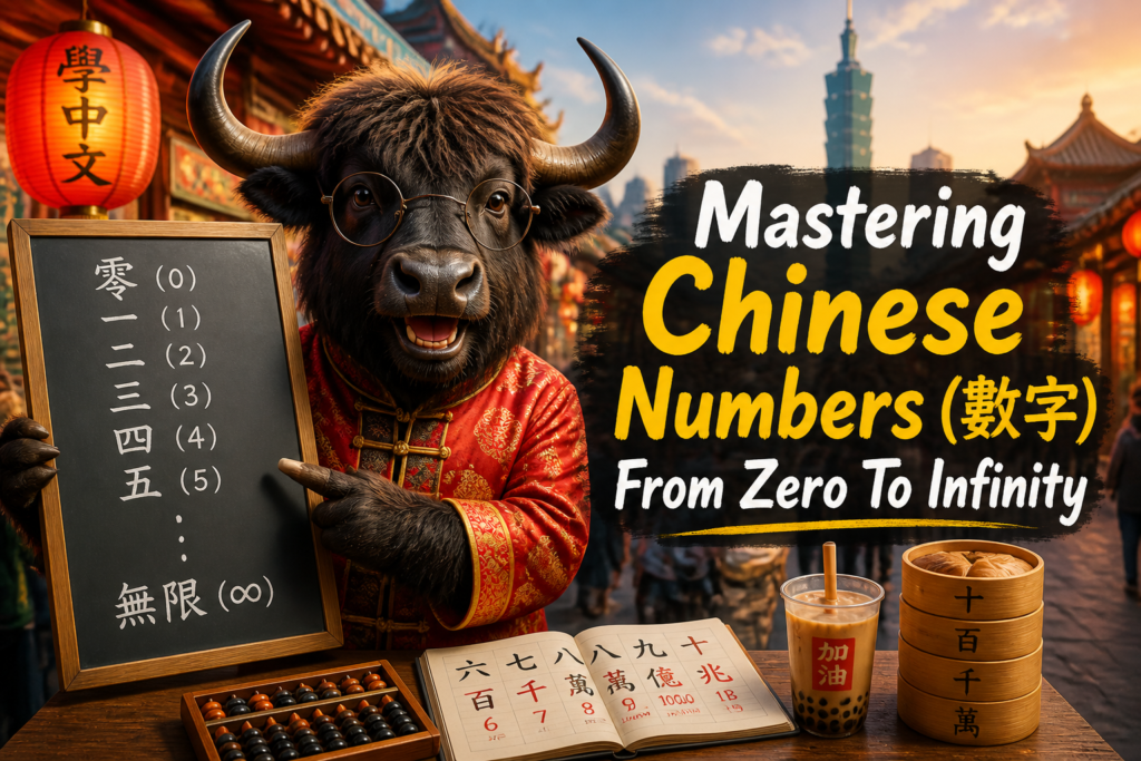 Chinese numbers from zero upward in Traditional Chinese