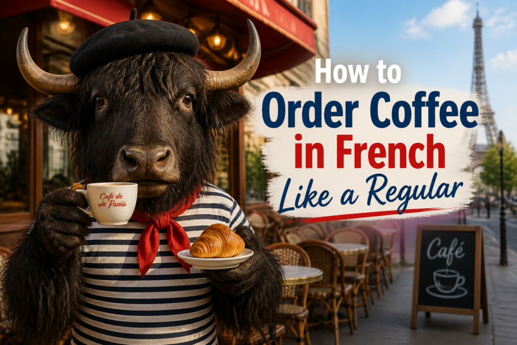 How to order coffee in French