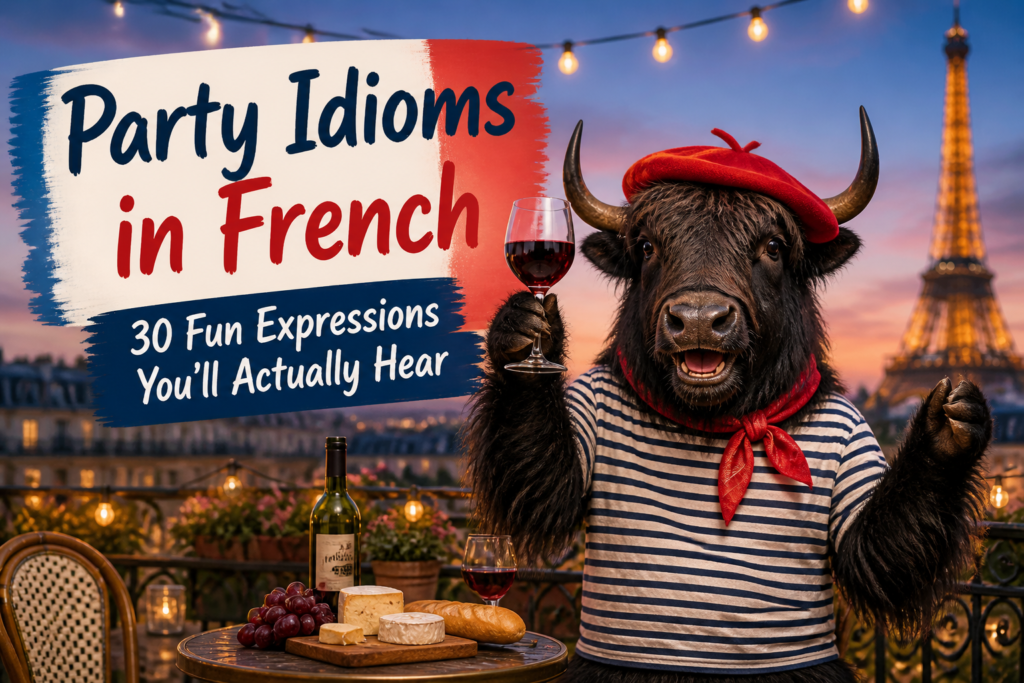 Party idioms in French