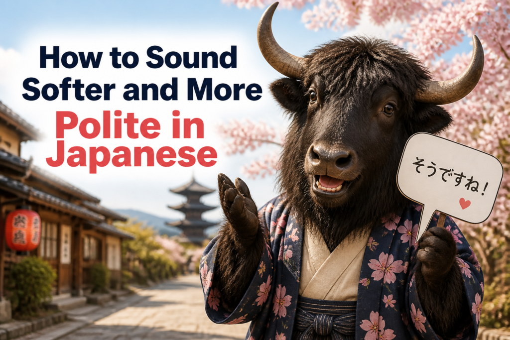 Polite Japanese conversation phrases
