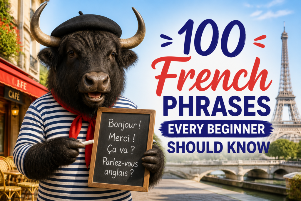 Essential French phrases list