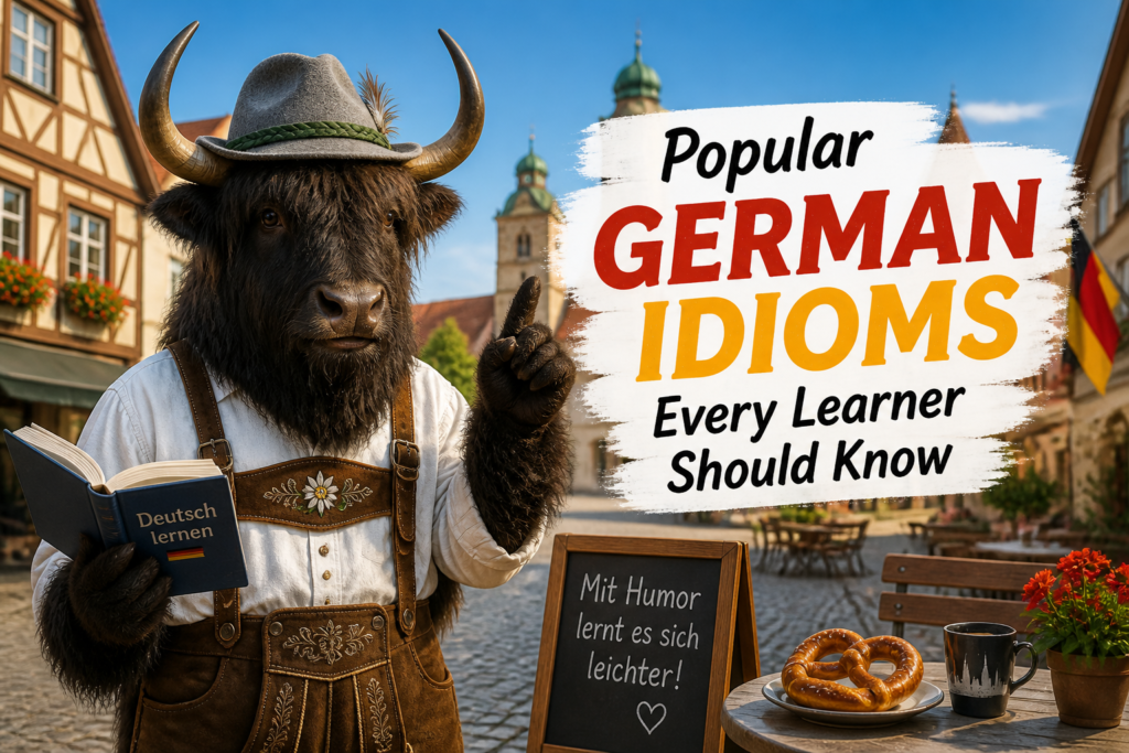 Popular German idioms list