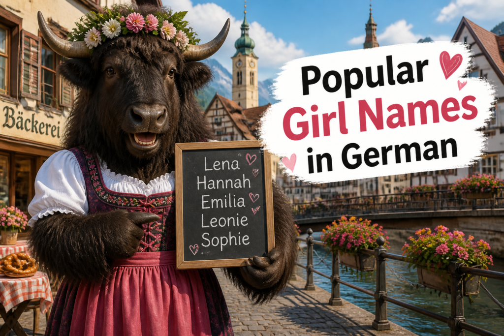 List of popular German girl names