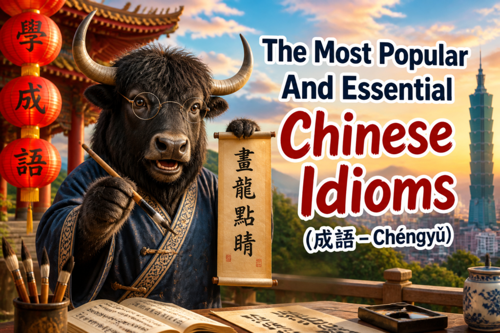 Popular Chinese idioms in Traditional Chinese